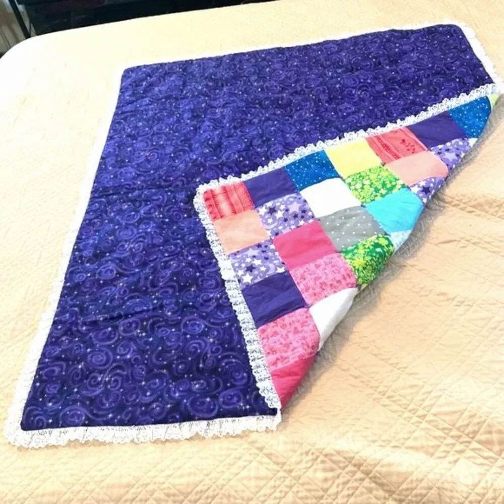 Handmade brightly colored